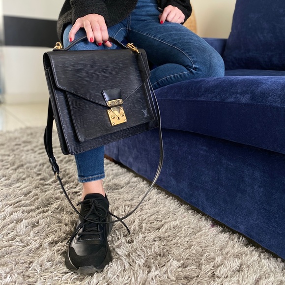 🔴SOLD🔴 Louis Vuitton Monceau Black Epi Leather - Picture 15 of 15